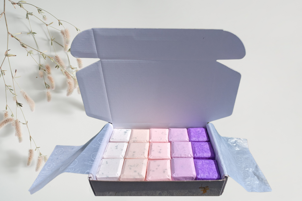 Lavender Shower Steamers Gift Set – Buy 12 Get 15 (3 Free!)