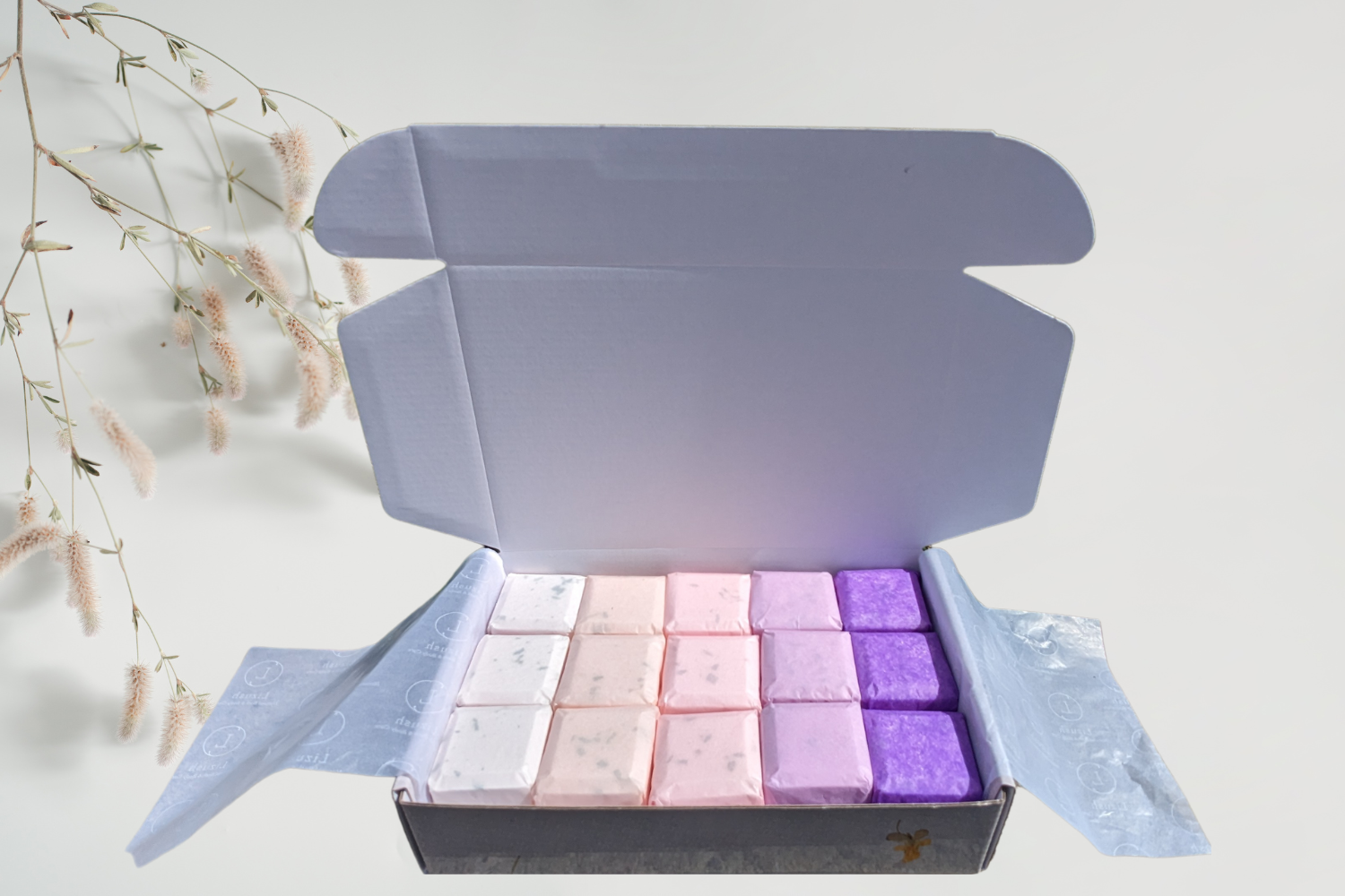 Lavender Shower Steamers Gift Set – Buy 12 Get 15 (3 Free!)