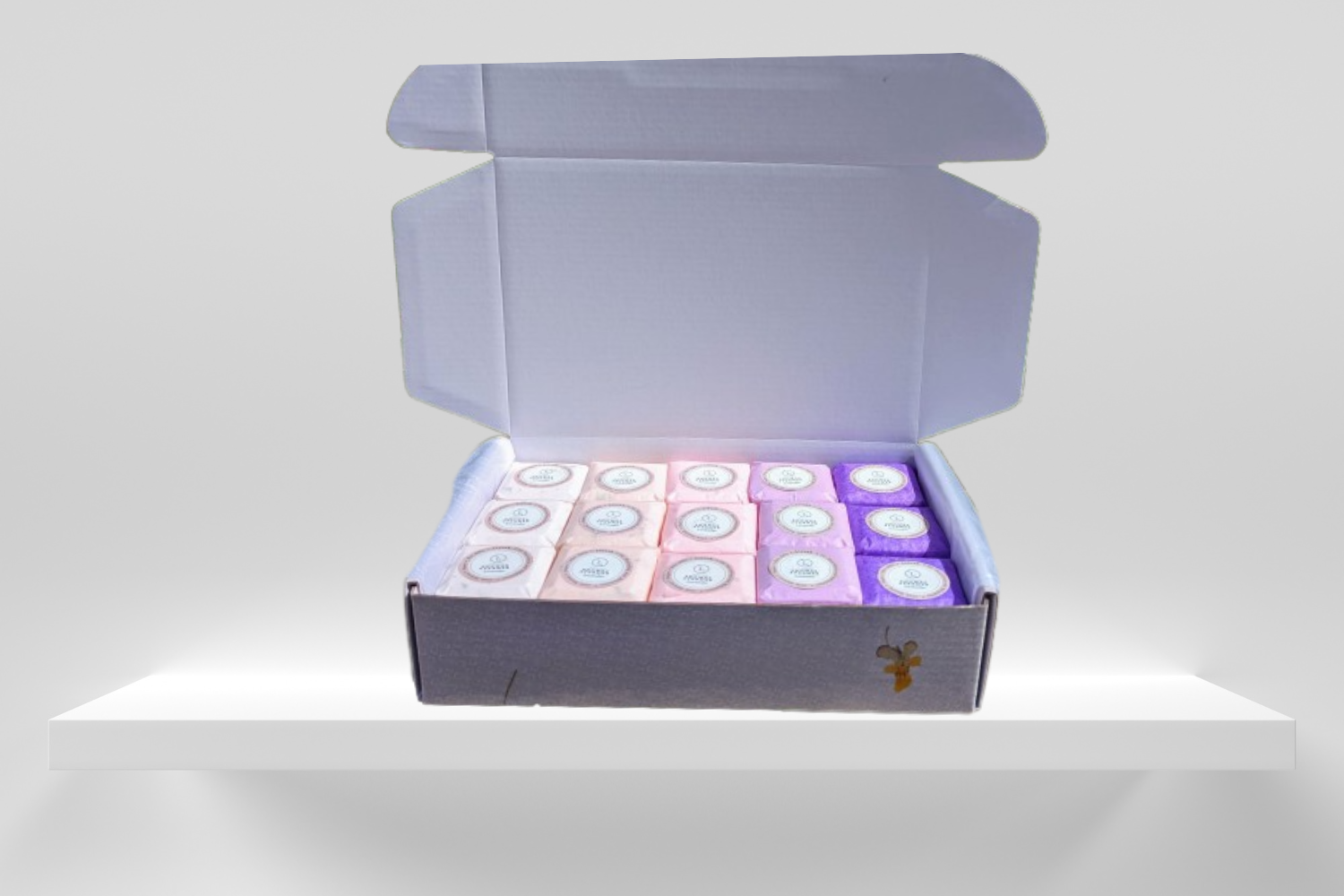 Lavender Shower Steamers Gift Set – Buy 12 Get 15 (3 Free!)