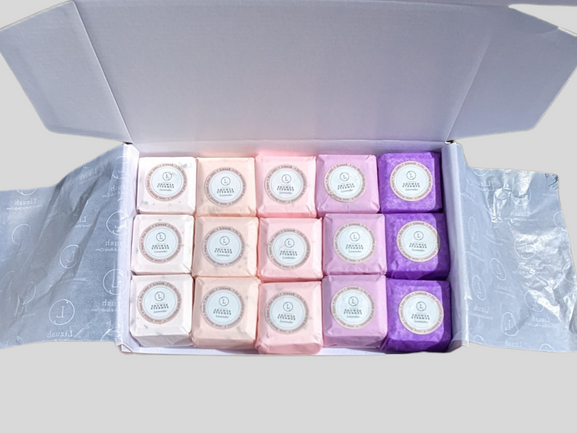 Lavender Shower Steamers Gift Set – Buy 12 Get 15 (3 Free!)