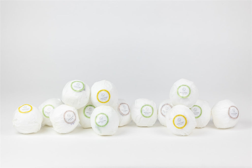 Ultimate Relaxation Bath Bomb Set - 14 Natural Fizzers