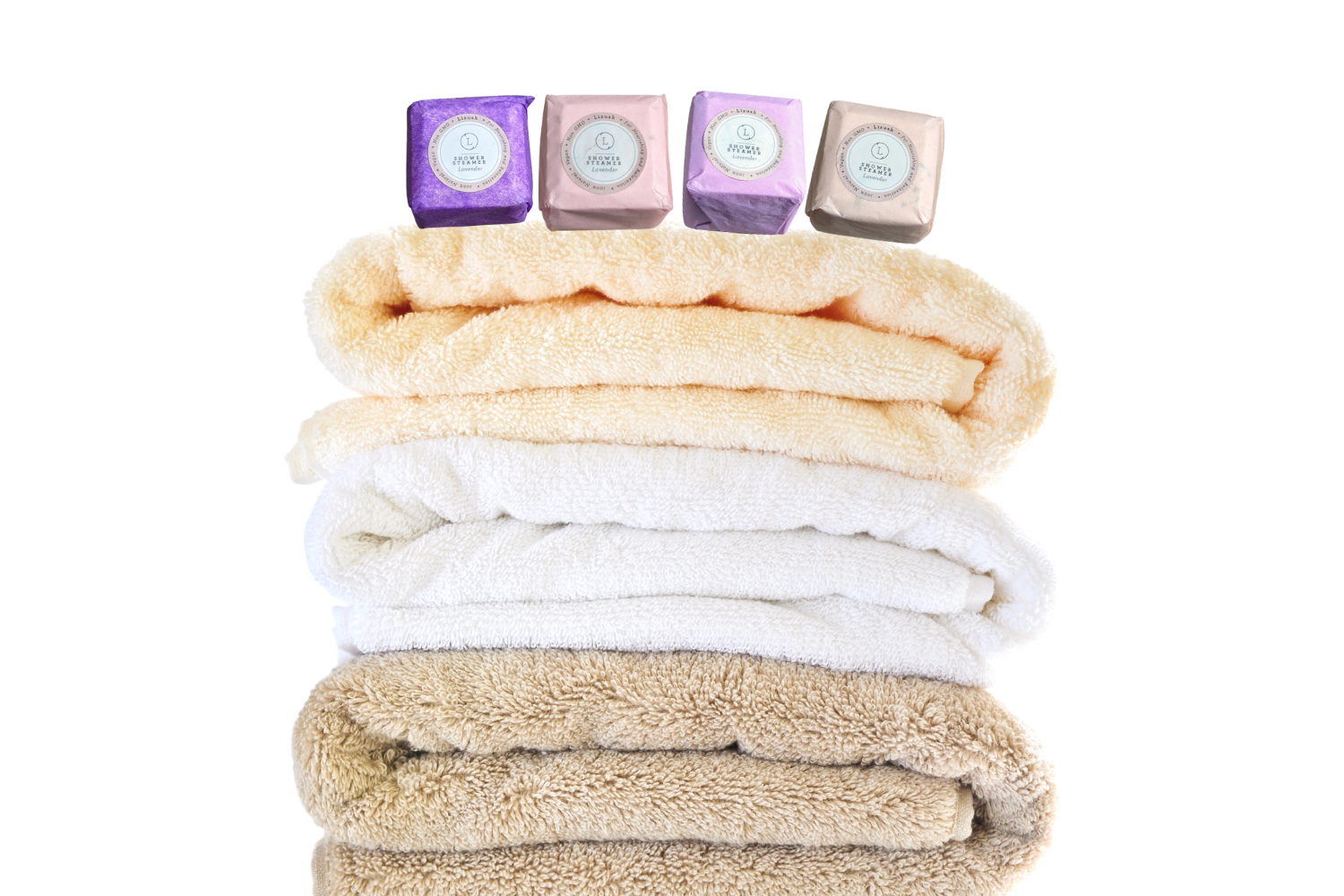 Lavender Shower Steamers Gift Set – Buy 12 Get 15 (3 Free!)