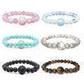 Anti Motion Sickness Bands Nausea Wristband Morning Sickness Nausea Relief Adjustable Acupressure Bracelet for Sea Car Travel Sickness Push Bead Into Wrist Helps Vertigo Relieves Dizziness（6PCS