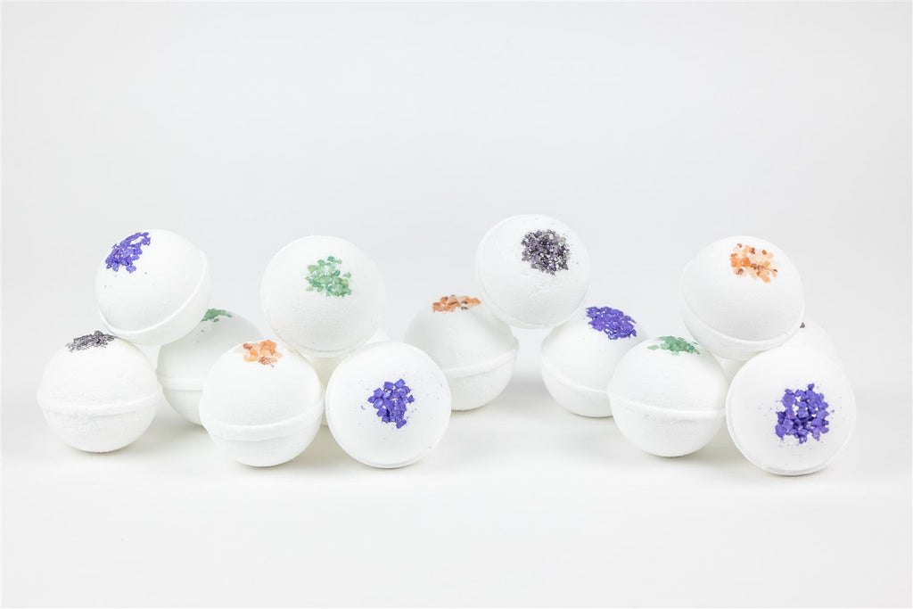 Ultimate Relaxation Bath Bomb Set - 14 Natural Fizzers